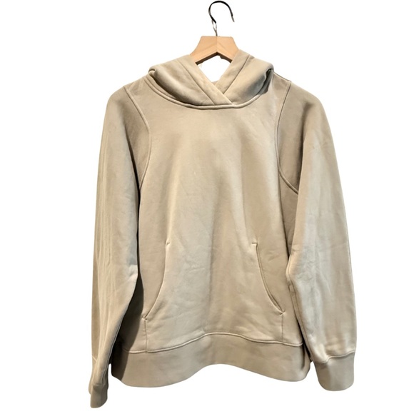 Lululemon Athletica Beige Hoodie Size 10 - Picture 1 of 7